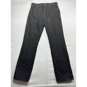 NWT Frontier Series Men's Western Cut Straight Leg Black Jeans - Size 34x34.5